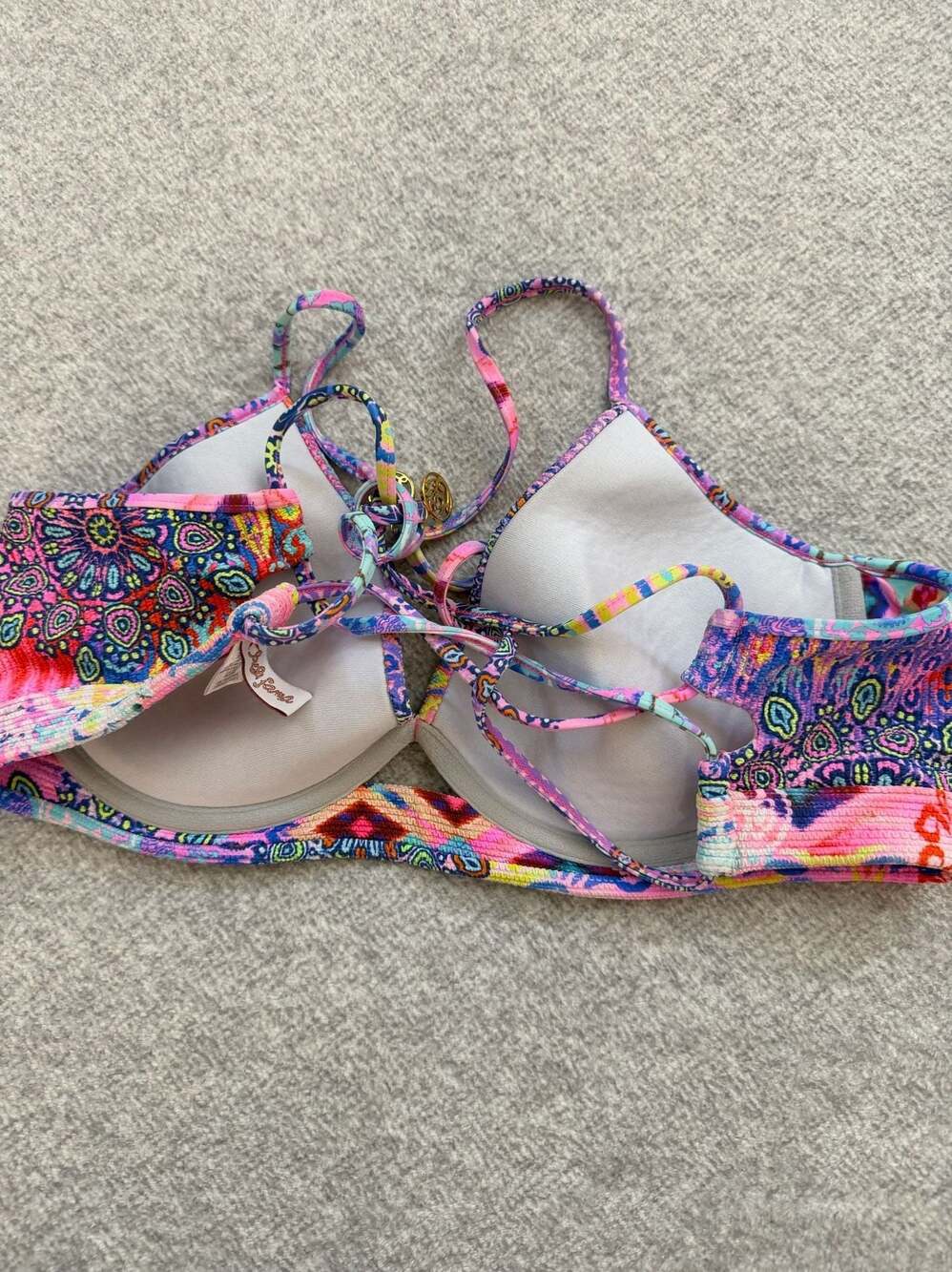 Luli Fama Printed Underwire Bikini Set - Picture 5 of 6